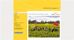 Desktop Screenshot of landfrauen-selsingen.de